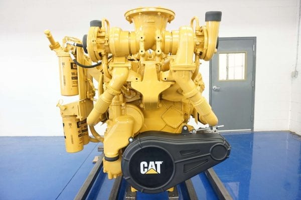Front View of SMP Remanufactured C32 ACERT CAT Engine