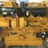 Side and Top View of 777F Remanufactured C32 ACERT CAT Diesel Engine