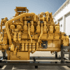 Side View of 739D Remanufactured 3516 CAT Engine