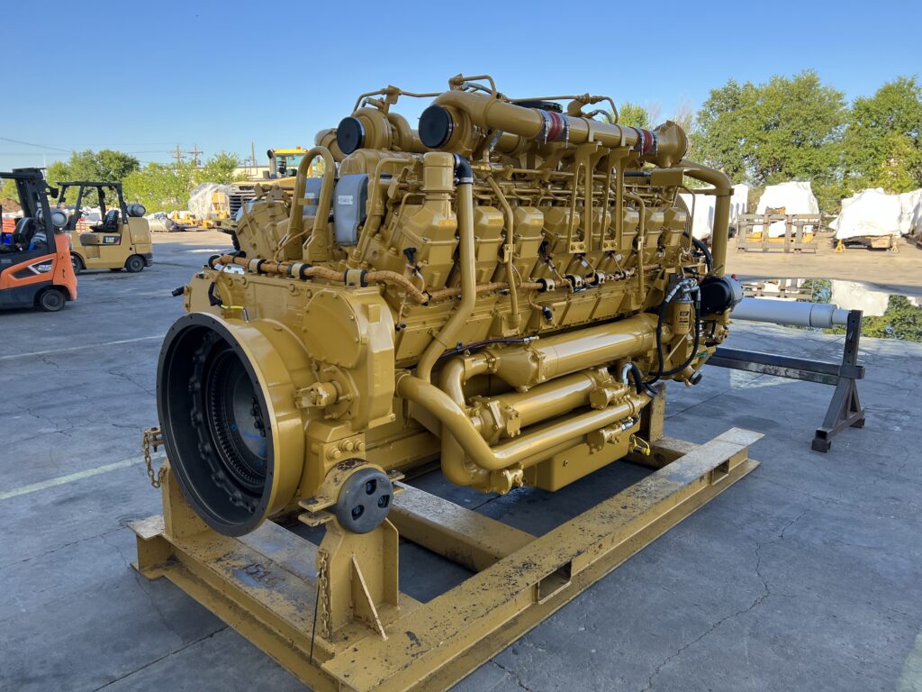 A high-horsepower, 16-cylinder diesel engine designed for heavy-duty applications such as mining, power generation, oil, gas and marine use. The Caterpillar 789D Remanufactured CAT 3516 Engine is known for its durability and performance.